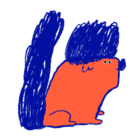 Dog Hair Sticker