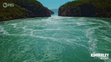Horizontal Falls Water GIF by PBS