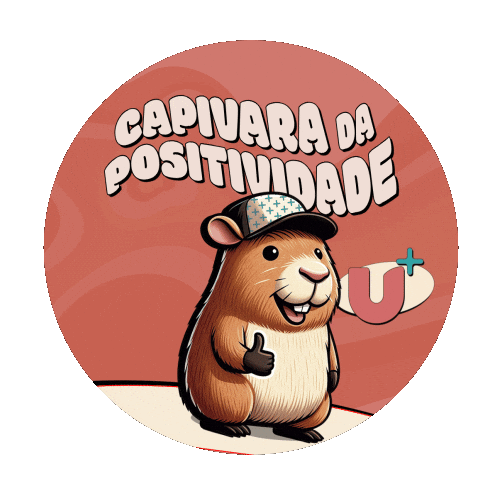 Capivara Unimais Sticker by Nível