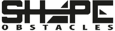 SHAPE obstacles Sticker