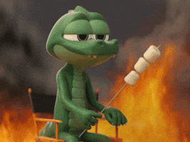 Fire Cooking GIF
