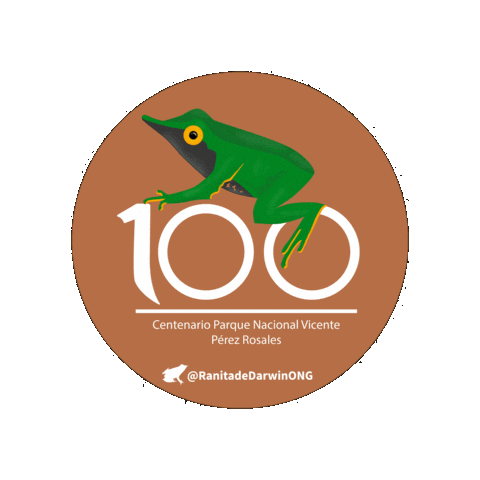 100 Años Sticker by Ranita de Darwin ONG