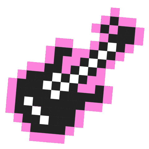 Pixel Art Craft Sticker by Paribu Art