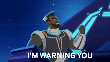 Warning I Mean It GIF by Super Sema