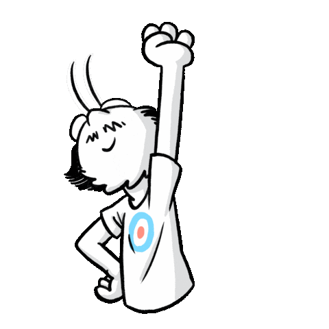 Peace Good Job Sticker