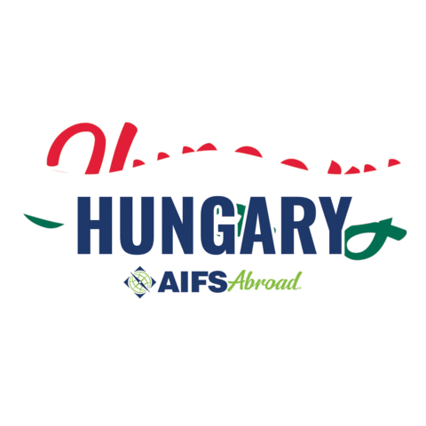 Hungary Go Abroad Sticker by AIFS Abroad | Study Abroad & International Internships