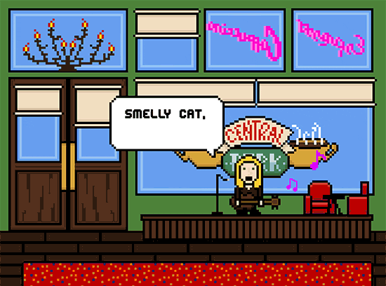8 bit happy birthday gif