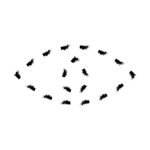 Wide Awake Eyes Sticker by For Freedoms