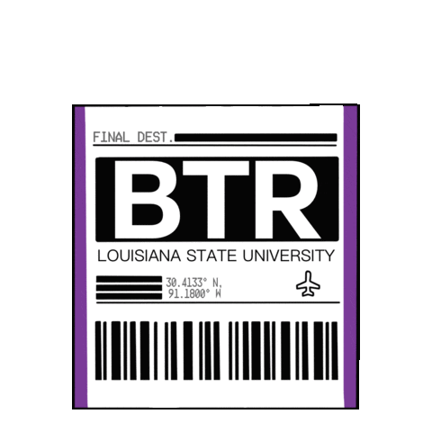 College Lsu Sticker by Louisiana State University
