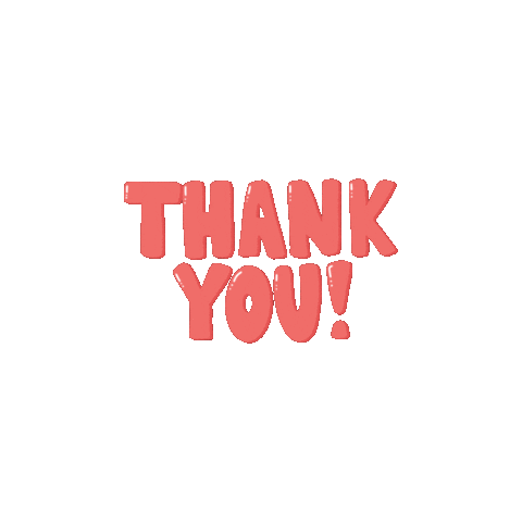 Thankyou Sticker