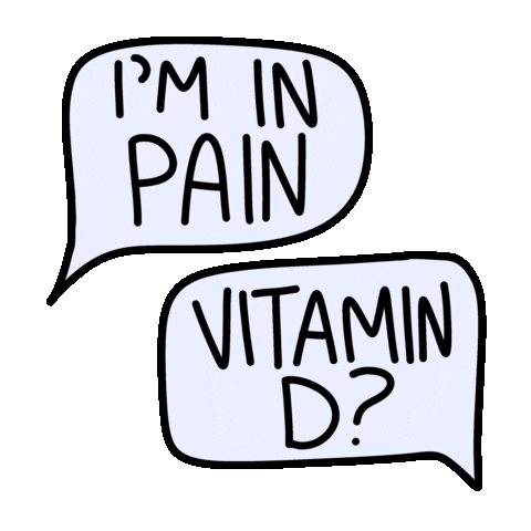 Hurting Vitamin D Sticker by Unpopular Cartoonist