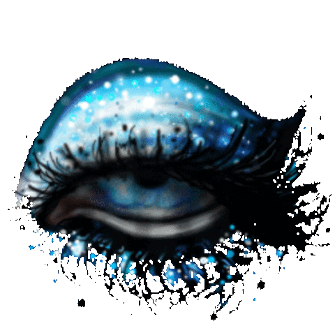 Blue Eye Sticker