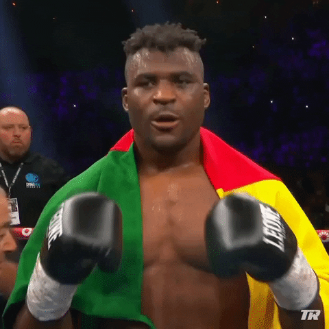 Francis Ngannou Sport GIF by Top Rank Boxing