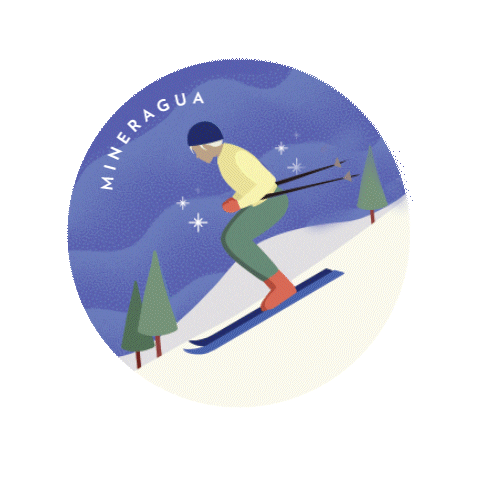 Fun Snowboarding Sticker by Mineragua