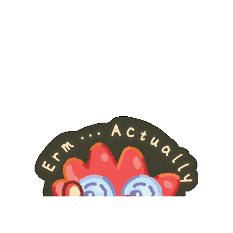 Drkipik Actually Sticker by Pr.Kipik