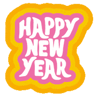 Happy New Year Sticker