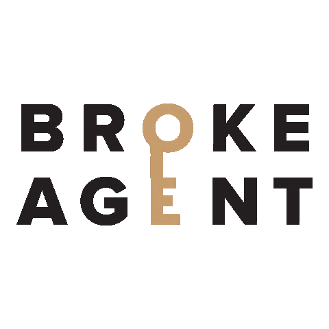 The Broke Agent Sticker