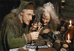 Image result for magic spells gone wrong gif