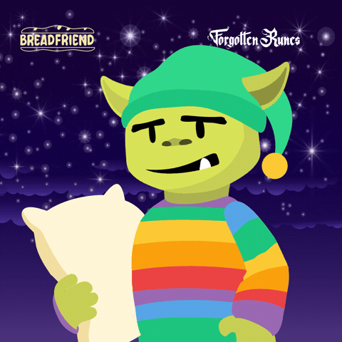 Tired Good Night GIF by houseofwizards