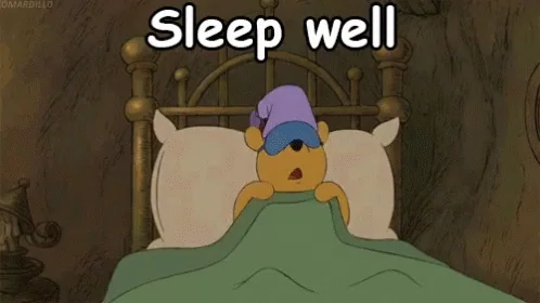 winnie the pooh night GIF