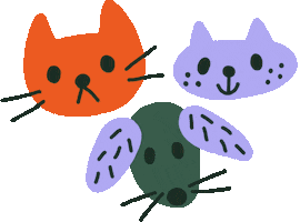 Cats Dogs Sticker