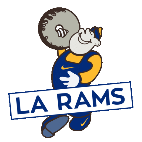 Brand New: New Logos for Los Angeles Rams by Nike GIG