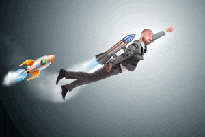 Rocket Bookdirect GIF by Boostly