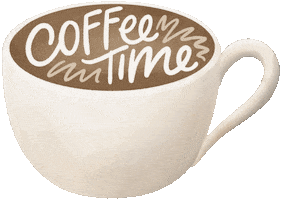 Coffee Time Sticker