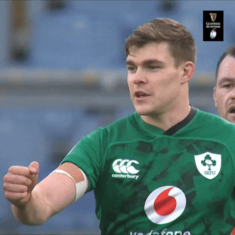 Irish Rugby Good Job GIF by Guinness Six Nations