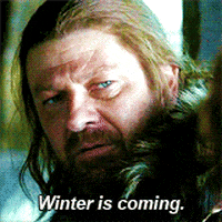 'Winter is coming" sagt ein GoT-Charakter - das Wintersemester steht vor der Tür.