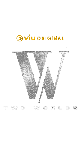 W Two Worlds Logo Sticker by Viu Malaysia