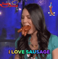 sausage tastyfood GIF by Gifs Lab