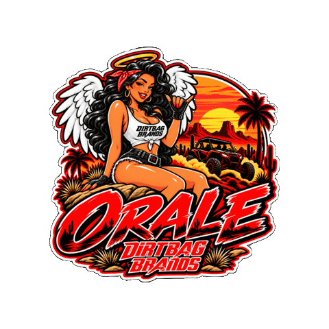 Spanish Desert Sticker by Dirtbag Brands