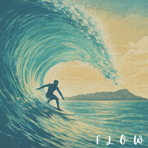 Ocean Grow GIF by George Longovitis
