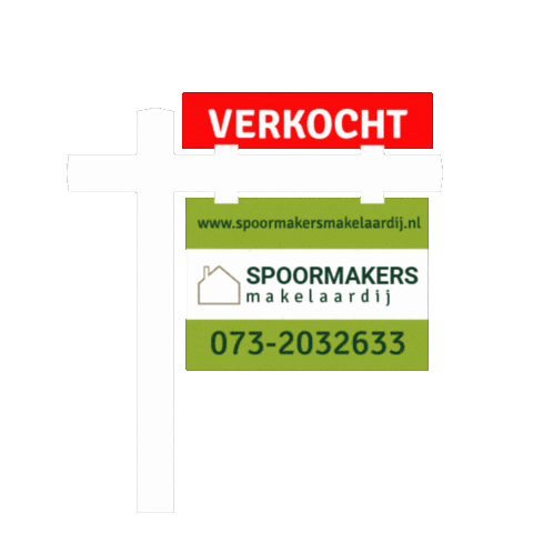 Spoormakers Makelaardij Sticker