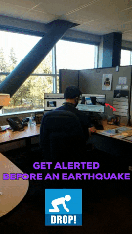 WAEmergencyManagement earthquake protect disaster alerts GIF