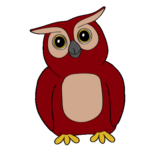 Owl Yes Sticker by Provozně ekonomická fakulta ČZU