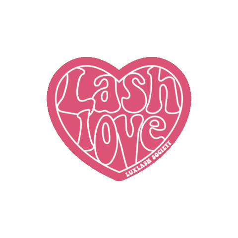 Heart Beat Sticker by LUXLASH SOCIETY