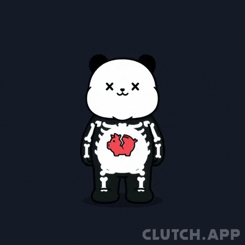 Broken Heart Love GIF by Kanpai Pandas