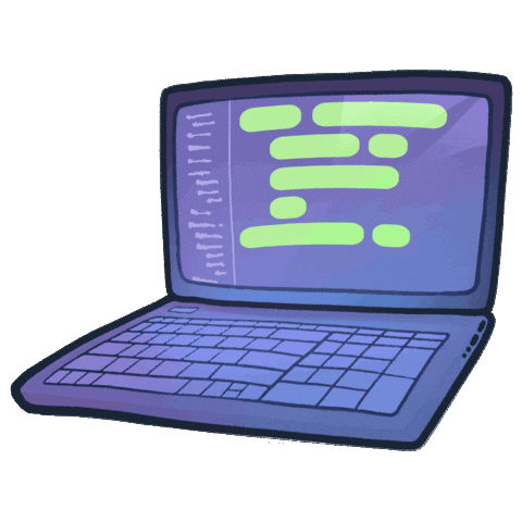 Computer Hacking Sticker