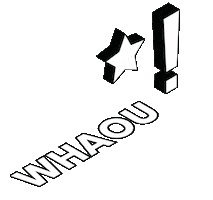 Whaou Sticker by zamak design