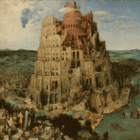 tower dimensions GIF by THEOTHERCOLORS