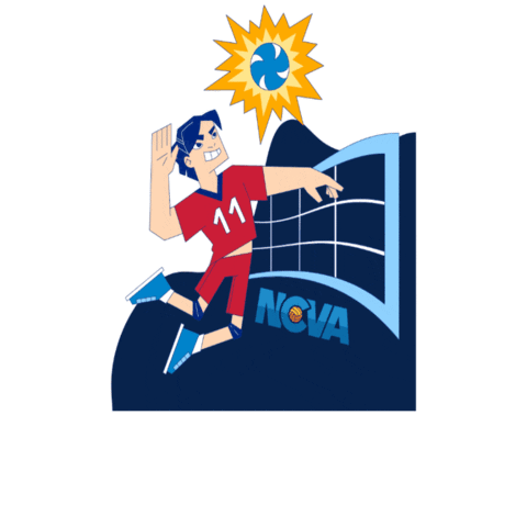 Northern California Volleyball Association Sticker