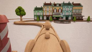 Tracks Wooden Train GIF by Excalibur Games Official