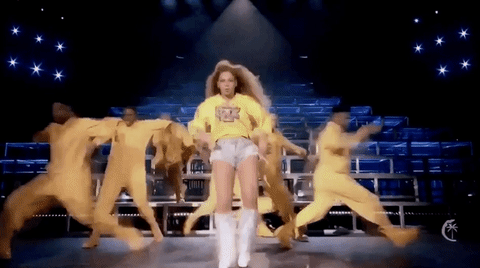 Image result for beyonce coachella gif