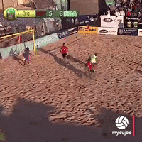Beach Soccer Wow GIF by ELEVEN SPORTS