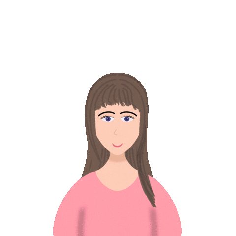 Girl Sticker