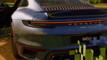 Porsche Car Edit GIF