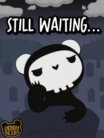 Still Waiting Hello GIF by DeddyBears
