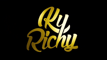 KyRichy logo 3d gold ky richy GIF